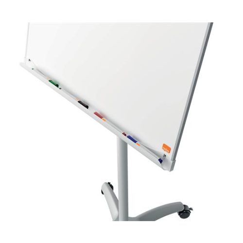 Flipchart tábla, mobil, mágneses felület, 70x100 cm, EcoLabel, NOBO "Premium Plus", fehér