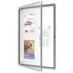 Zárszerkezet, kulccsal, beltéri mágneses vitrinhez, NOBO "Premium Plus"