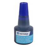 Bélyegzőfesték, 30 ml, VICTORIA OFFICE, kék