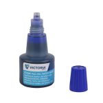 Bélyegzőfesték, 30 ml, VICTORIA OFFICE, kék