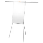 Flipchart tábla, mágneses felület, 2 db segédkarral, 68,5x100 cm, NOBO "Impression Pro"