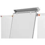 Flipchart tábla, mágneses felület, 2 db segédkarral, 68,5x100 cm, NOBO "Impression Pro"