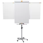 Flipchart tábla, mobil, mágneses felület, 2 db segédkarral, NOBO