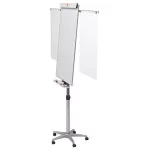 Flipchart tábla, mobil, mágneses felület, 2 db segédkarral, NOBO
