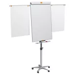 Flipchart tábla, mobil, mágneses felület, 2 db segédkarral, NOBO