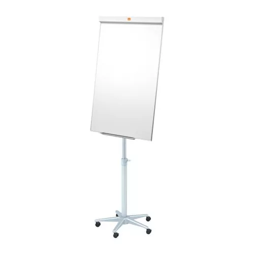 Flipchart tábla, mobil,  mágneses felület, 70x200 cm, NOBO "Impression Pro", fehér