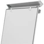 Flipchart tábla, mobil,  mágneses felület, 70x200 cm, NOBO "Impression Pro", fehér