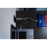 Hálózati töltő, 1xUSB-C PD (35W), USB-A QC 3.0, EU/UK/US, GaN, VERBATIM