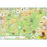 Könyökalátét, kétoldalas, STIEFEL, "Gyerek Magyarország közigazgatása/domborzata"