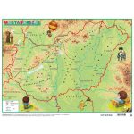 Könyökalátét, kétoldalas, A3, STIEFEL "Gyerek Mo. közigazgatása /Mo. domborzata"