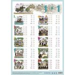 Könyökalátét, kétoldalas, A3, STIEFEL "Szorzótábla"