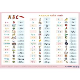   Könyökalátét, kétoldalas, A3, STIEFEL "A magyar ábécé betűi"