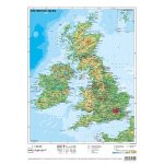 Könyökalátét, kétoldalas, A3, STIEFEL "The English Alphabet/Great-Britain"