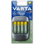 Elemtöltő, AA ceruza/AAA mikro, 4x2100 mAh, VARTA"ECO"