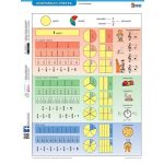 Tanulói munkalap, A4, STIEFEL "Közönséges törtek"