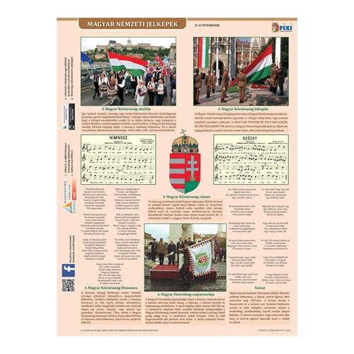 Tanulói munkalap, A4,  STIEFEL "Magyar nemzeti jelképek és ereklyék"