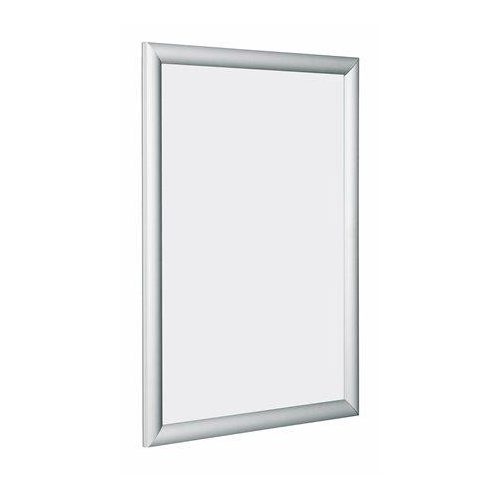 Posztertábla, fali, A2 méret (420x594 mm), alumínium keret, VICTORIA VISUAL "Snap"