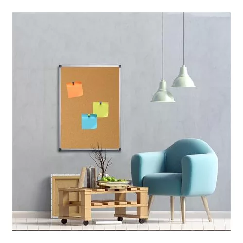 Parafatábla, 90x120 cm, alumínium keret, VICTORIA VISUAL