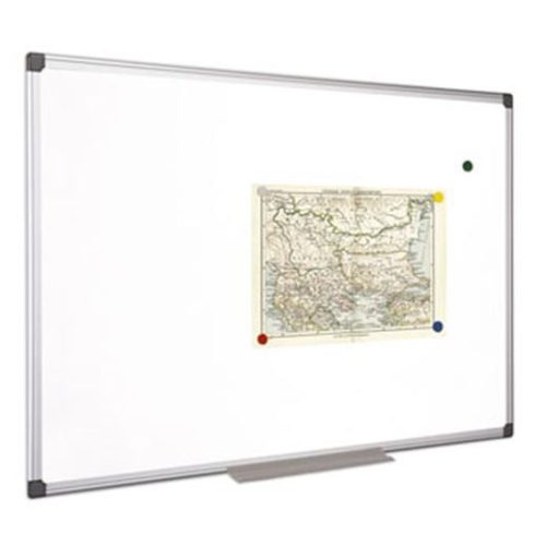 Fehértábla, mágneses, 60x90 cm, alumínium keret, VICTORIA VISUAL