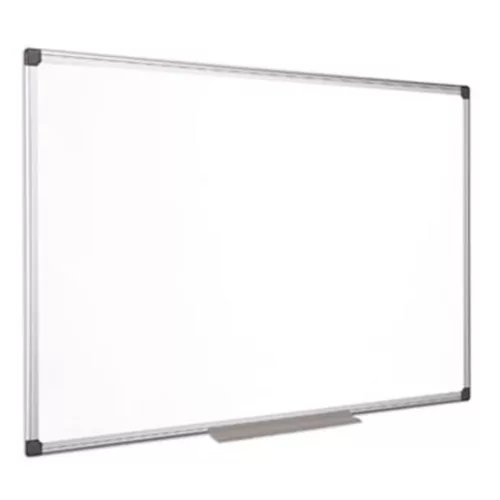 Fehértábla, mágneses, zománcozott, 90x180 cm, alumínium keret, VICTORIA VISUAL