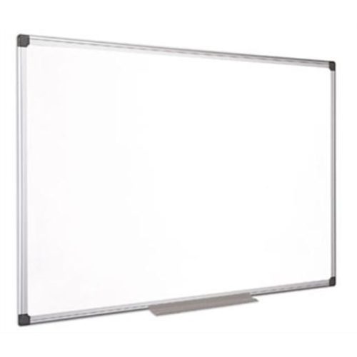 Fehértábla, mágneses, zománcozott, 120x200 cm, alumínium keret, VICTORIA VISUAL