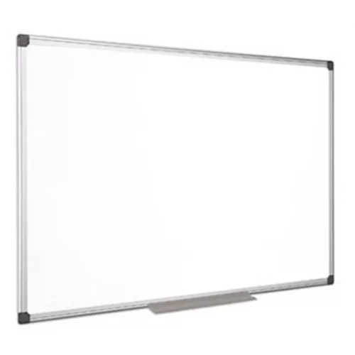 Fehértábla, mágneses, zománcozott, 120x200 cm, alumínium keret, VICTORIA VISUAL