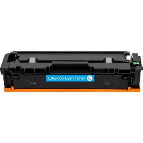 HQ Premium Canon CRG055 CRG-055 Cyan Chip nélküli Utángyártott Toner 2.100 oldal kapacitás