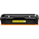 HQ Premium Canon CRG055 CRG-055 Yellow Chip nélküli Utángyártott Toner 2.100 oldal kapacitás