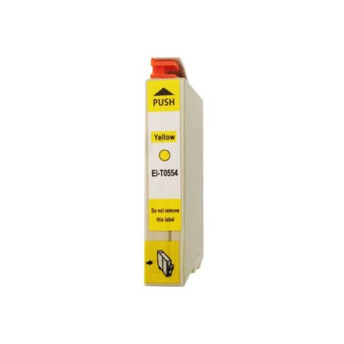 HQ Premium Epson T0554 Yellow (Y@14 ml) Utángyártott Tintapatron