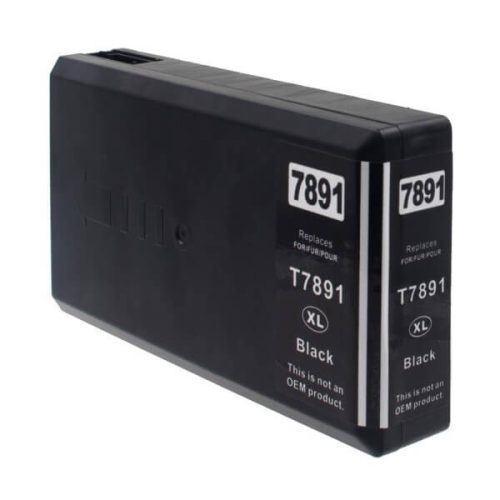 HQ Premium Epson T7891XL Black (BK@70 ml) Utángyártott Tintapatron