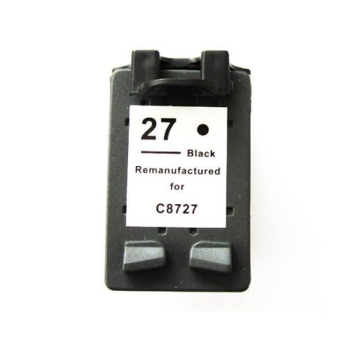 HQ Premium HP 27 C8727 C8727AE Black (BK@18 ML) Utángyártott Tintapatron