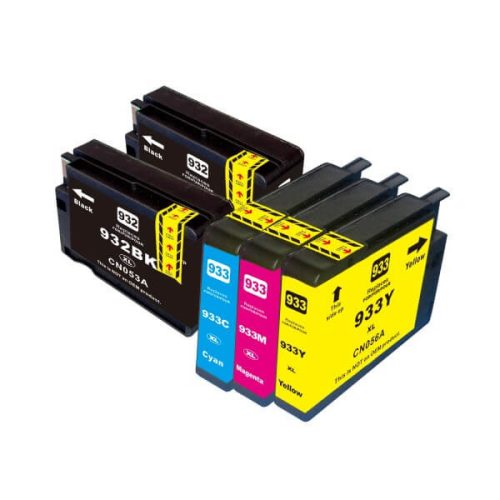 HQ Premium HP 932XL 933XL (2*932Xl, 933XL C,M,Y) Chipes Utángyártott Tintapatron Multipack