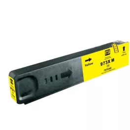   HQ Premium HP 973X 973XL Yellow (Y@110 ML) F6T83AE Utángyártott Tintapatron