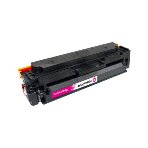 HQ Premium HP W2033A No.415A Magenta (M@2.100 oldal) Chip Nélküli Utángyártott Toner