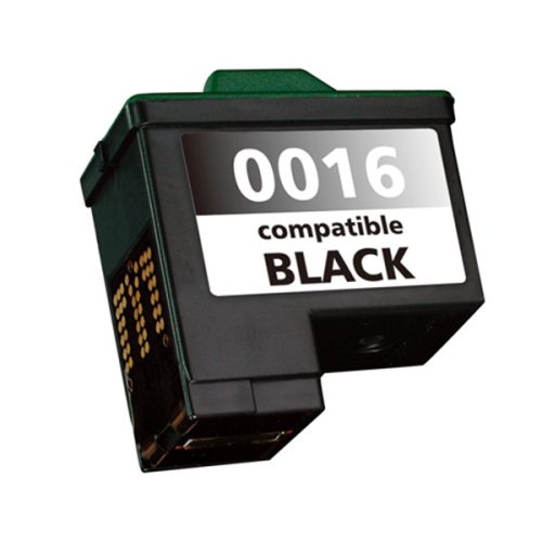 HQ Premium Lexmark 16 10N0016 10N0217 Black (BK@15 ML) Utángyártott Tintapatron
