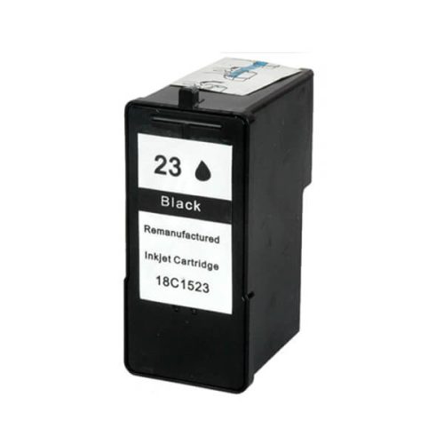 HQ Premium Lexmark 23 18C1523 Black (BK@21 ML) Utángyártott Tintapatron