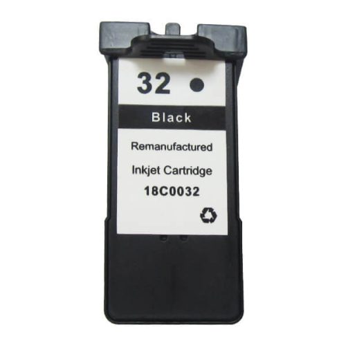 HQ Premium Lexmark 32 18C0032 Black (BK@21 ML) Utángyártott Tintapatron