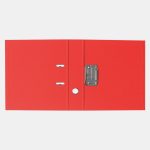 Iratrendező A4, 7,5cm, két oldalt PP borítás,lapraszerelt, Bluering® Premium piros