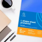 Genotherm 'L' A4, 120 micron kék 25 db/csomag, Bluering®,
