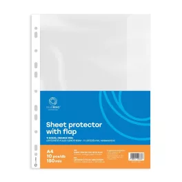   Genotherm lefűzhető, A4, 150 micron oldalt hajtófüllel Bluering® 10 db/csomag,