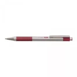   Golyóstoll 0,7mm, bordó test, Zebra F-301, írásszín kék