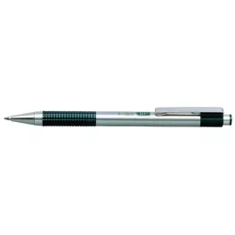 Golyóstoll 0,7mm, zöld test, Zebra F-301, írásszín kék