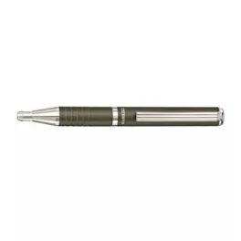   Golyóstoll metál szürke test, Zebra SLF1, írásszín kék