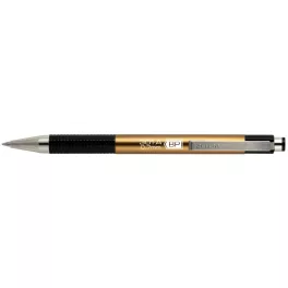   Golyóstoll 0,7mm, metál pezsgő test, Zebra F-301A, írásszín kék