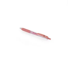   Zseléstoll 0,5mm, pasztell rózsa test, Zebra Sarasa Clip, írásszín pasztell rózsa