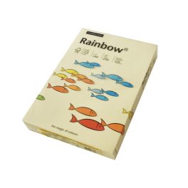  Másolópapír, színes, A4, 120g. Rainbow 250ív/csom világossárga