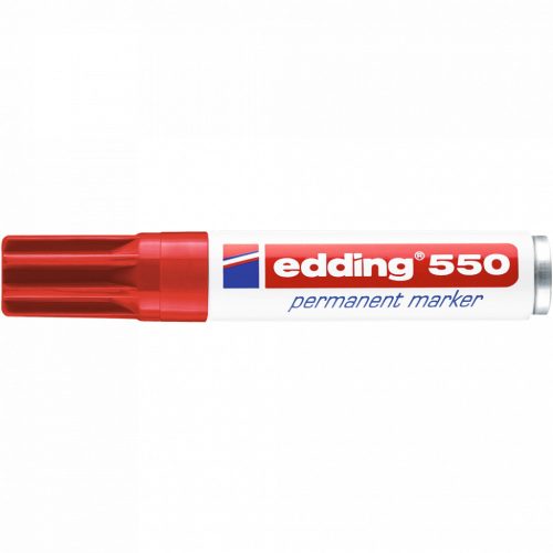 Alkoholos marker 3-4mm, kerek Edding 550 piros