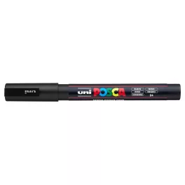 Dekormarker 0,9-1,3mm, Uni Posca PC-3M fekete