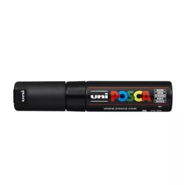 Dekormarker 8mm, Uni Posca PC-8K fekete