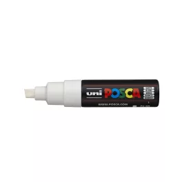 Dekormarker 8mm, Uni Posca PC-8K fehér